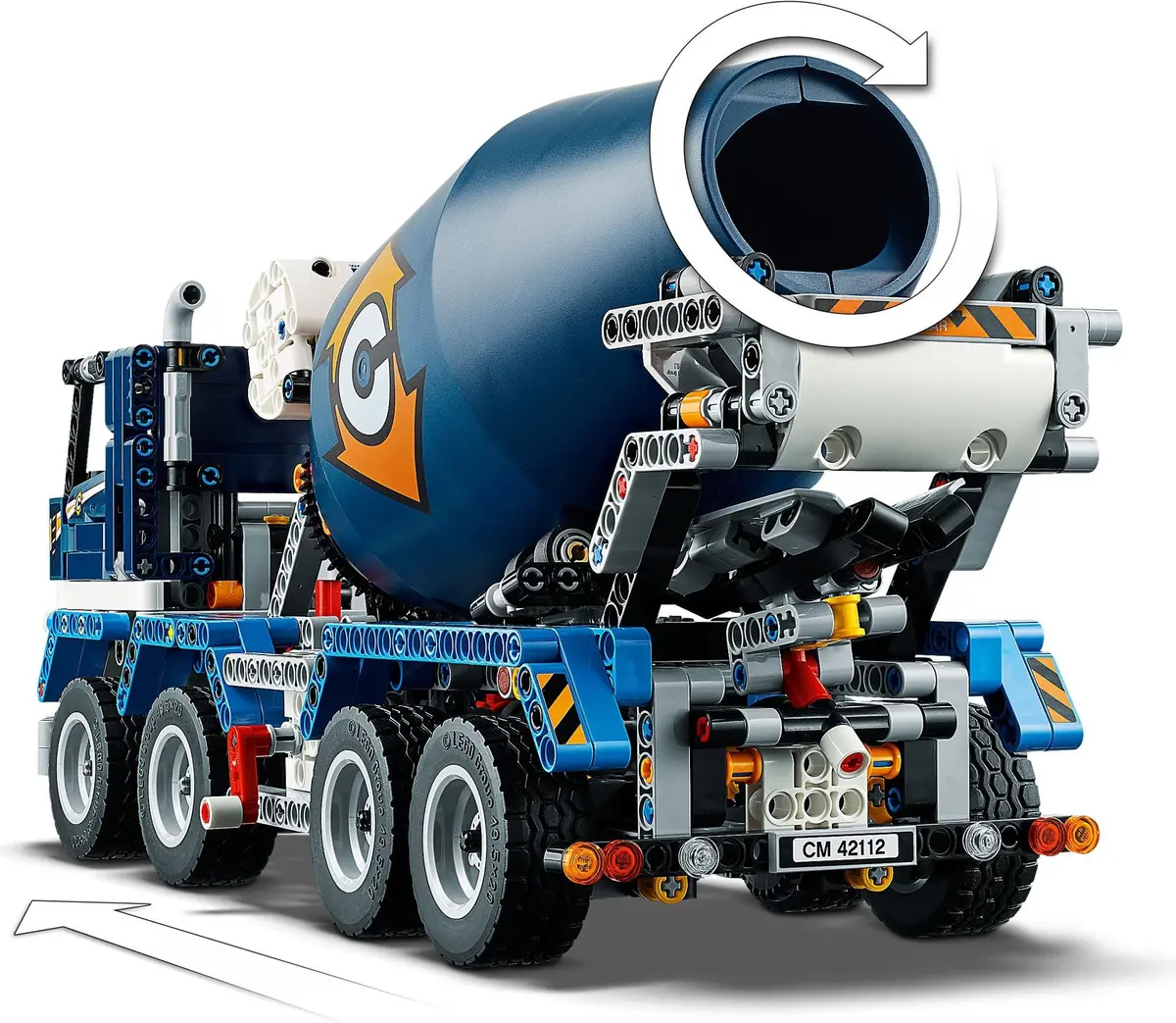 LEGO Technic 42112 Concrete Mixer Truck set, image 13