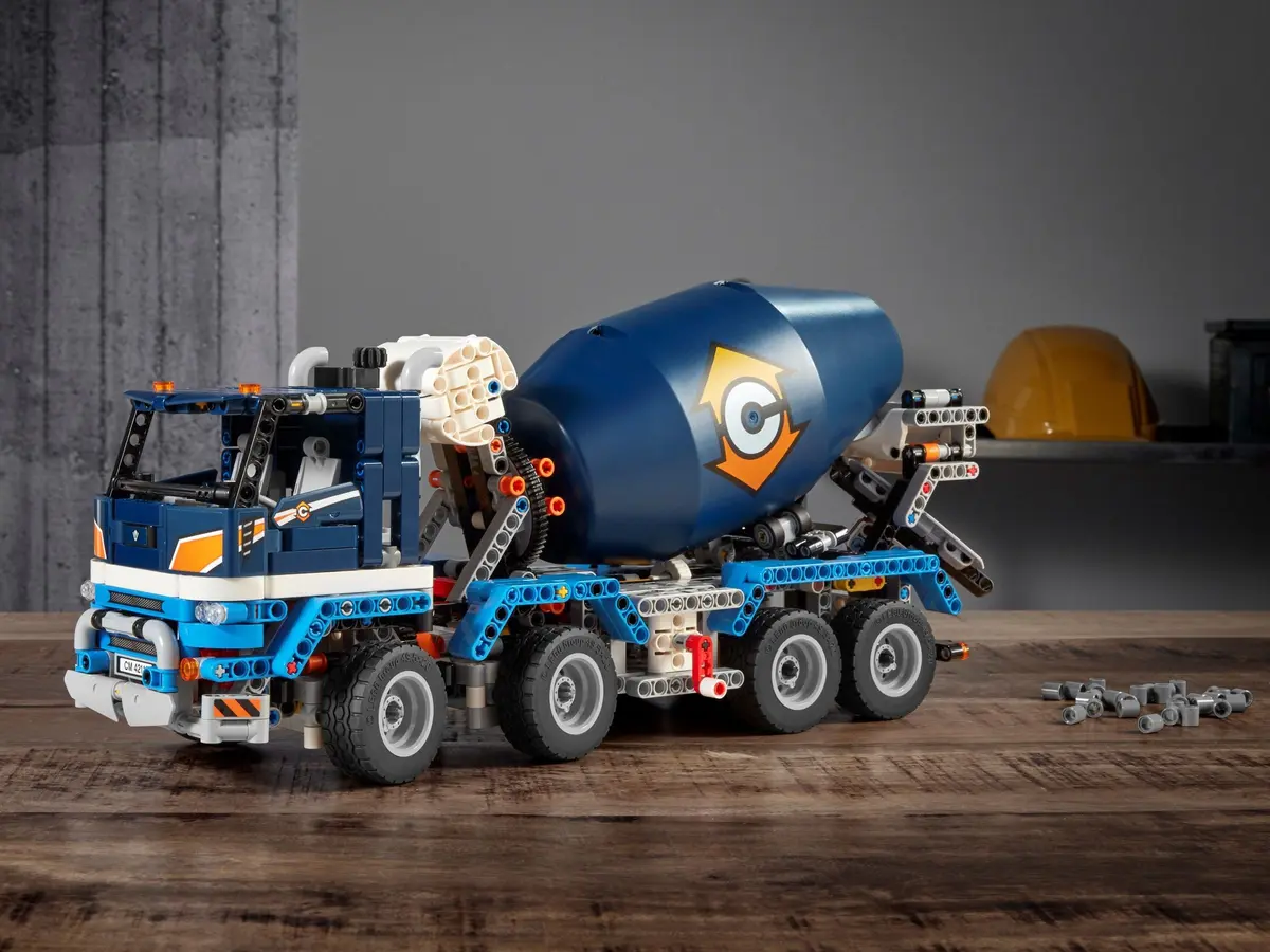LEGO Technic 42112 Concrete Mixer Truck set, image 6