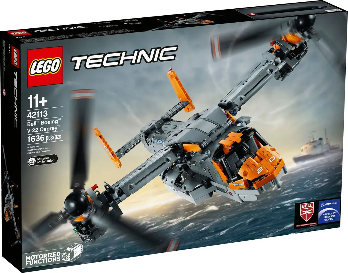 LEGO Technic 42113 Bell-Boeing V-22 Osprey set, image 2