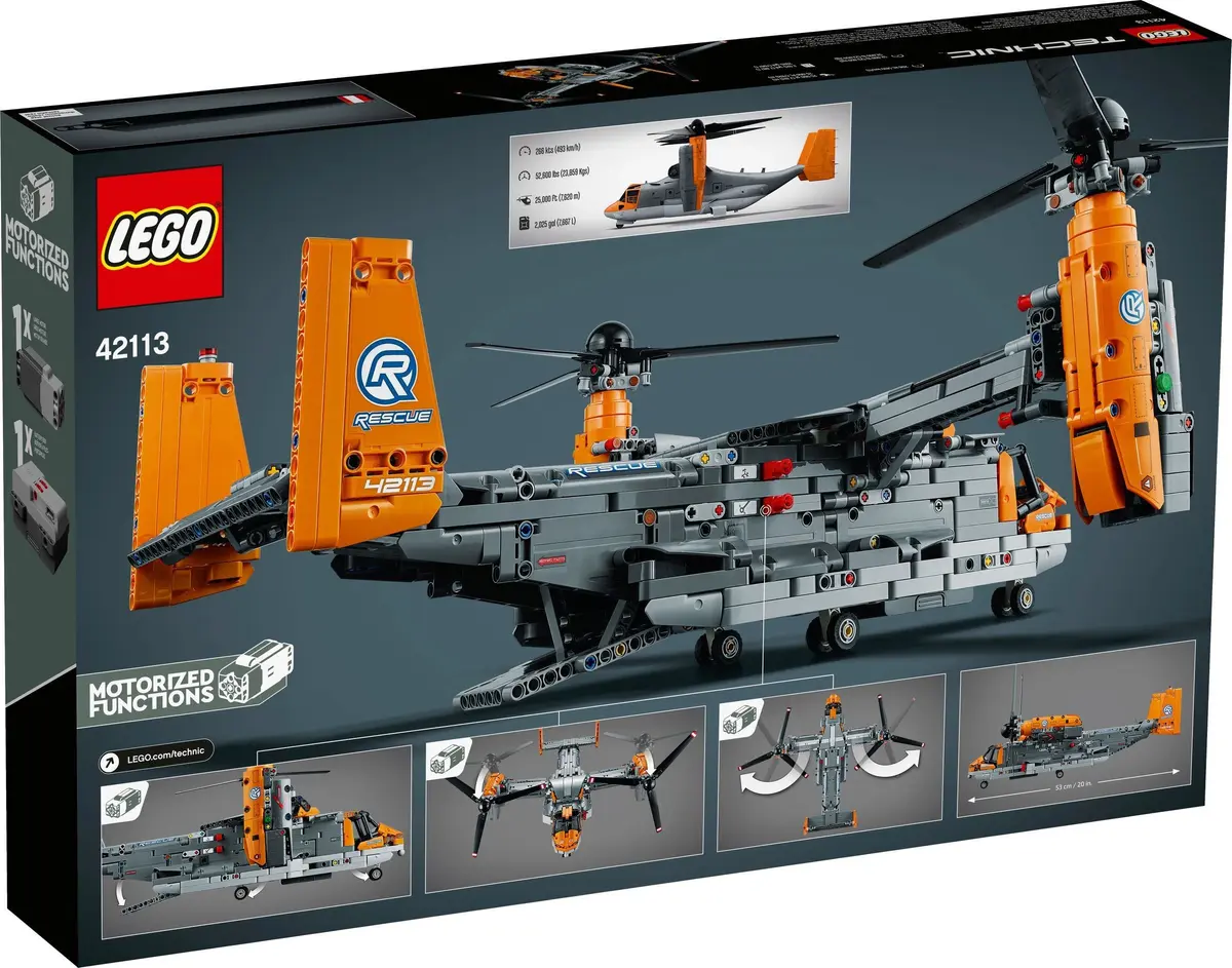 LEGO Technic 42113 Bell-Boeing V-22 Osprey set, image 17