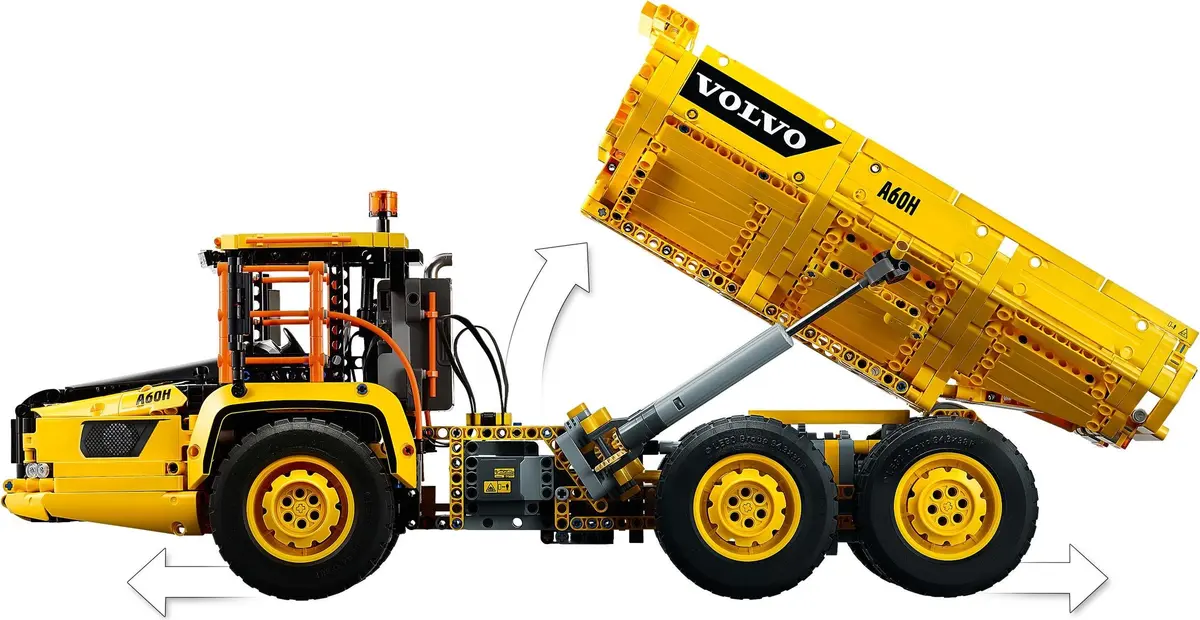 LEGO Technic 42114 6x6 Volvo Articulated Hauler set, image 12