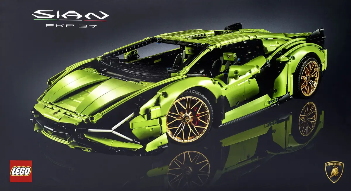 LEGO Technic 42115 Lamborghini Sián FKP 37 set, image 42