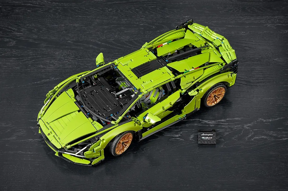 LEGO Technic 42115 Lamborghini Sián FKP 37 set, image 44
