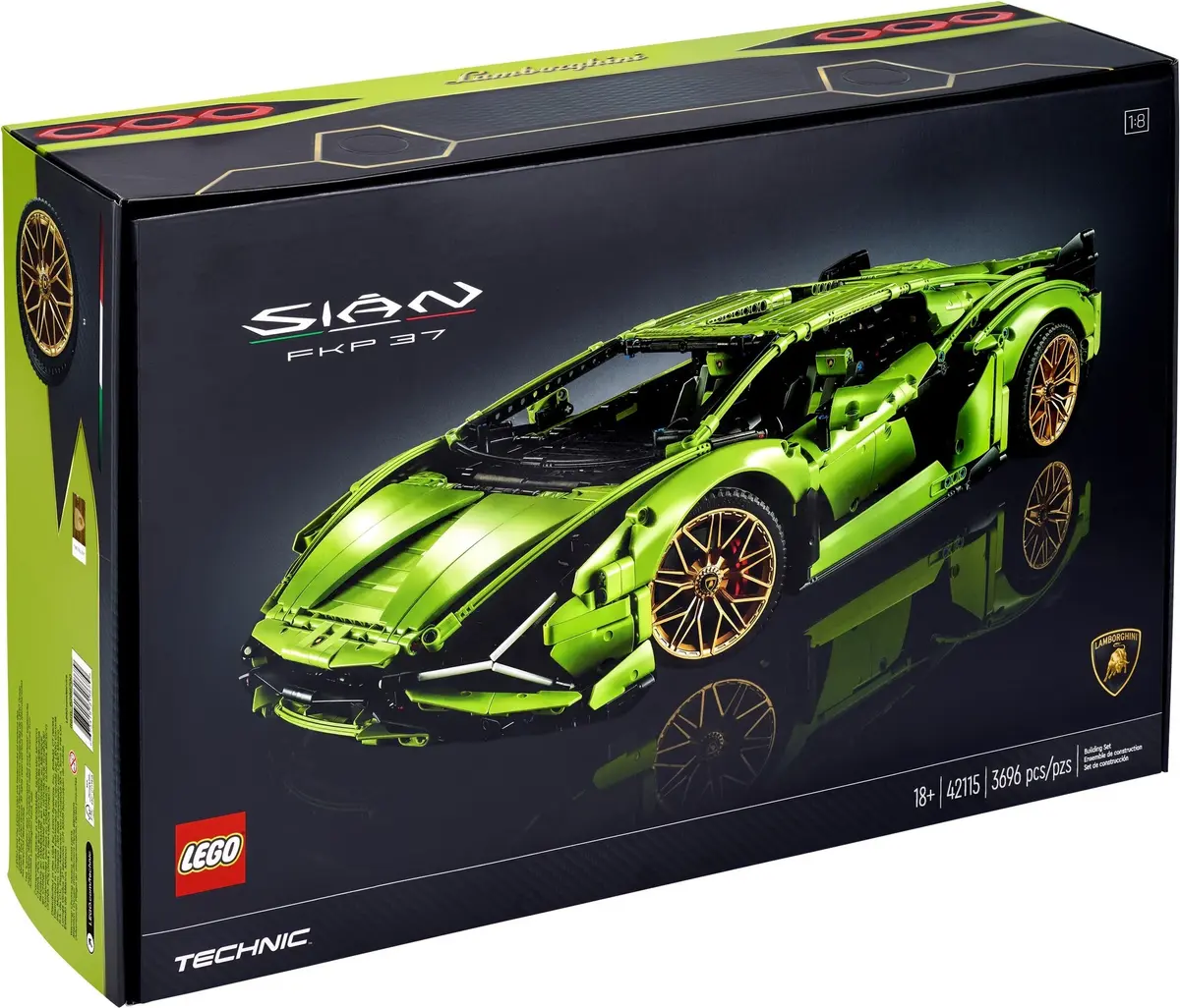 LEGO Technic 42115 Lamborghini Sián FKP 37 set, image 18
