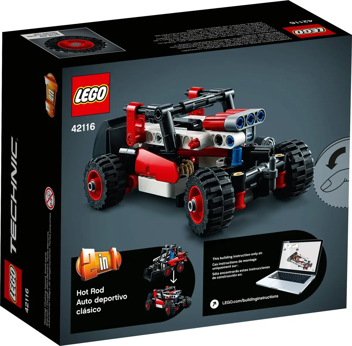 LEGO Technic 42116 Skid Steer Loader set, image 10