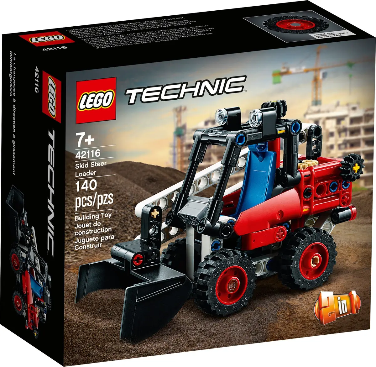 LEGO Technic 42116 Skid Steer Loader set, image 2