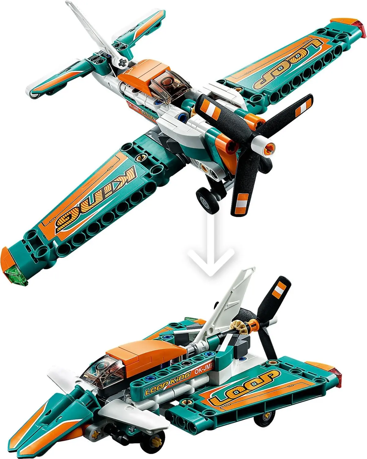 LEGO Technic 42117 Race Plane set, image 5