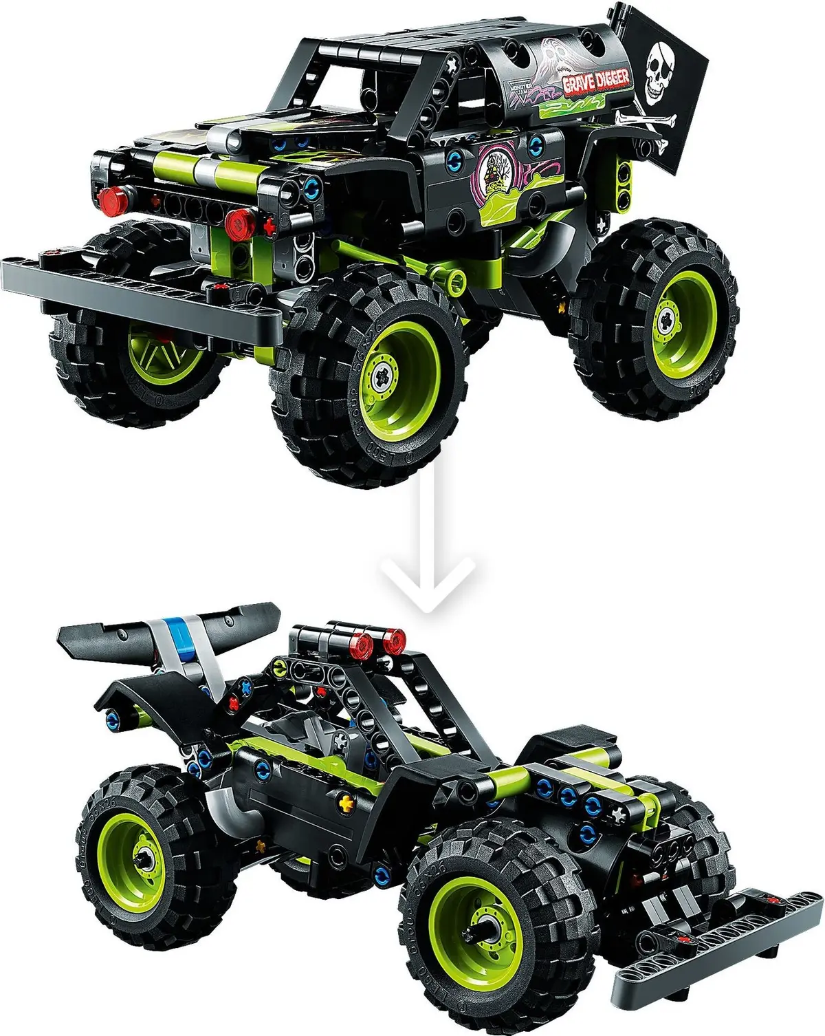 LEGO Technic 42118 Monster Jam Grave Digger set, image 9