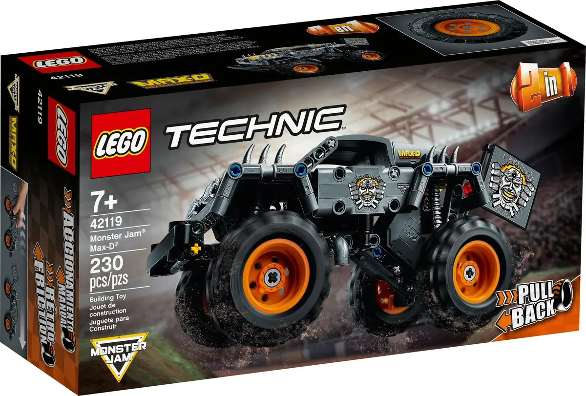 LEGO Technic 42119 Monster Jam Max-D set, image 2