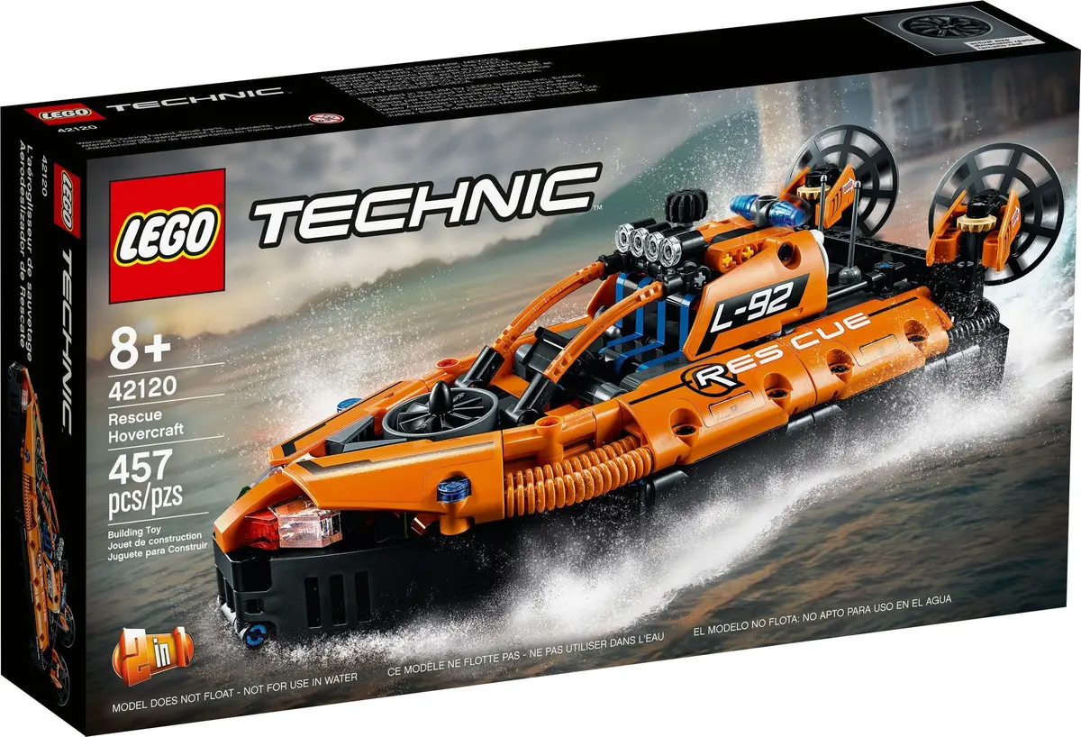 LEGO Technic 42120 Rescue Hovercraft set, image 2