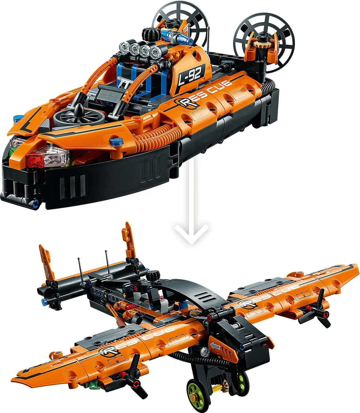 LEGO Technic 42120 Rescue Hovercraft set, image 13