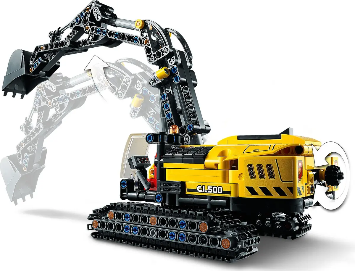 LEGO Technic 42121 Heavy Duty Excavator set, image 11