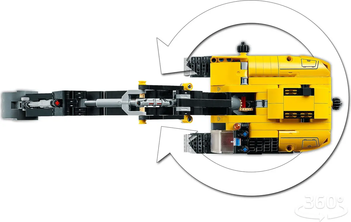 LEGO Technic 42121 Heavy Duty Excavator set, image 12