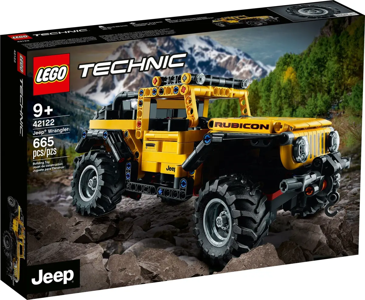 LEGO Technic 42122 Jeep Wrangler set, image 2