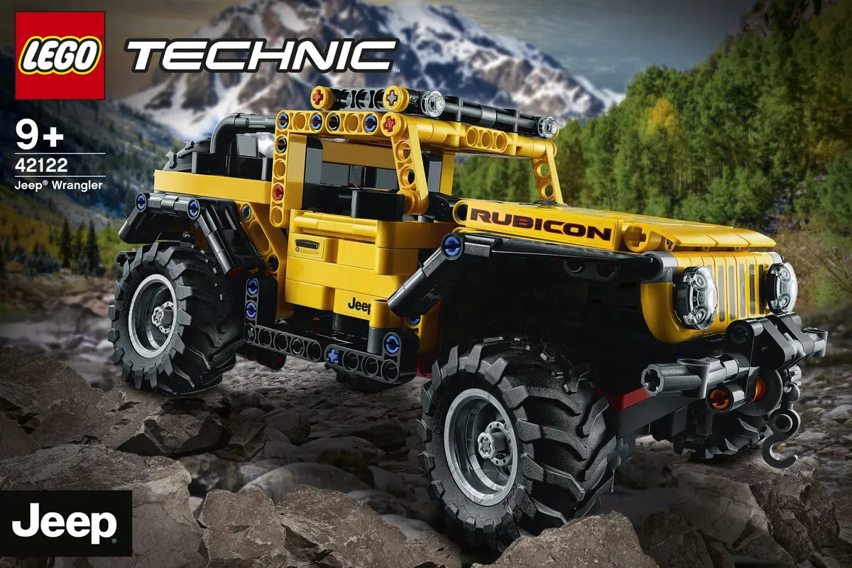 LEGO Technic 42122 Jeep Wrangler set, image 19