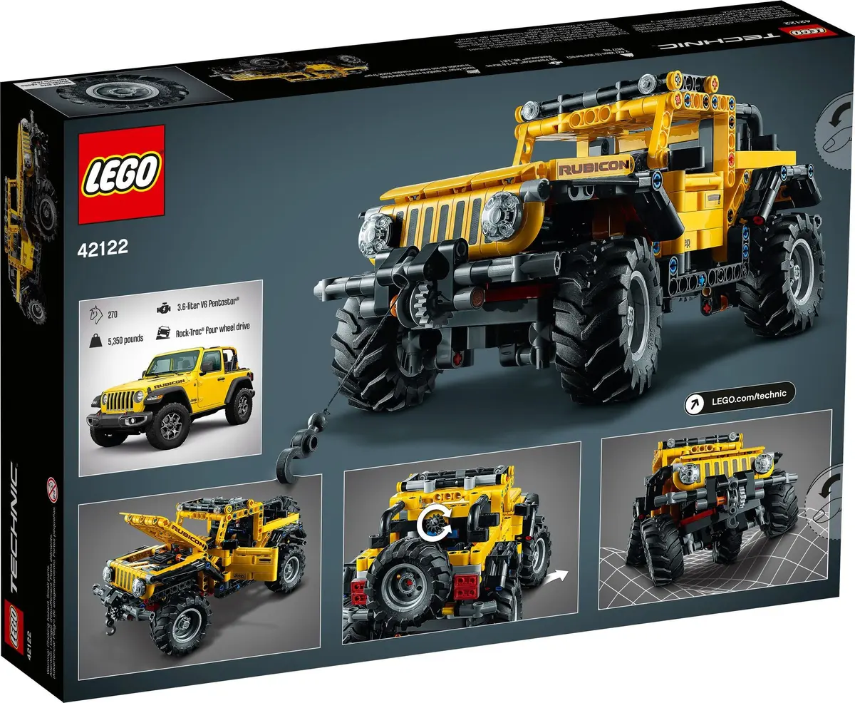 LEGO Technic 42122 Jeep Wrangler set, image 18