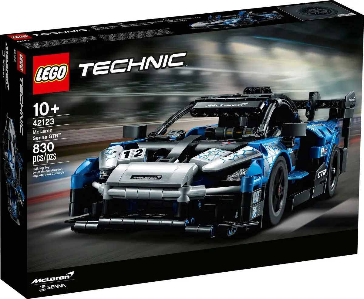 LEGO Technic 42123 McLaren Senna GTR set, image 2