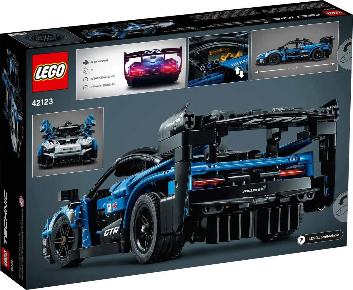 LEGO Technic 42123 McLaren Senna GTR set, image 15
