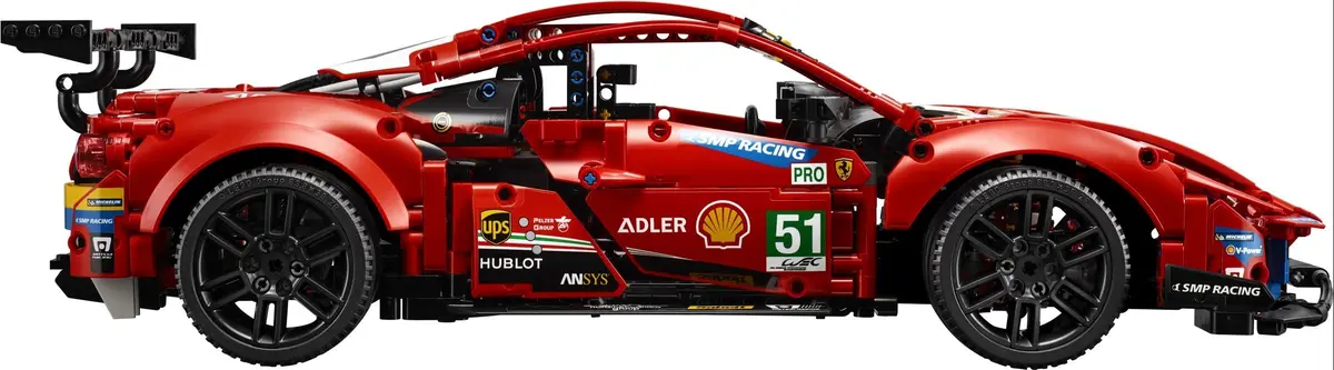 LEGO Technic 42125 Ferrari 488 GTE 'AF Corse #51' set, image 11