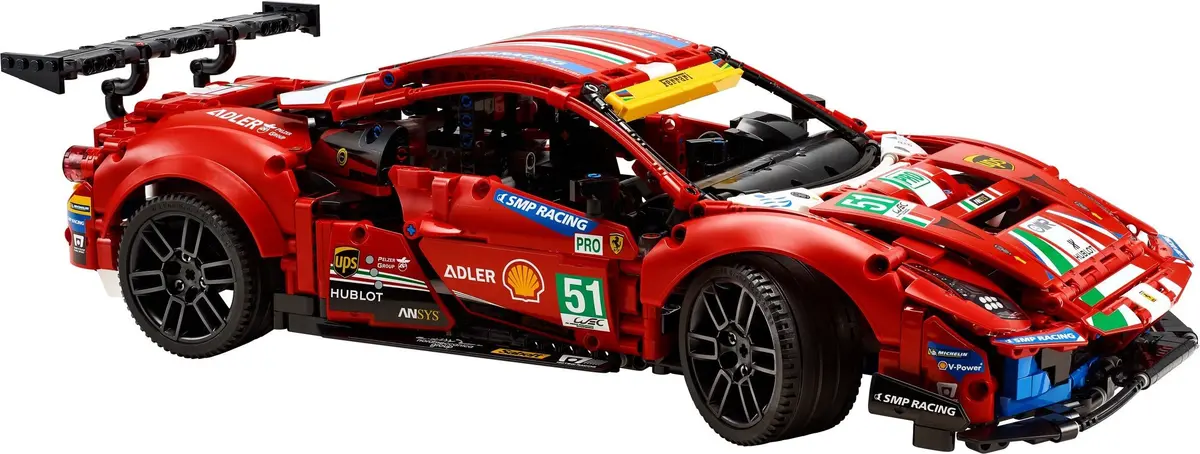 LEGO Technic 42125 Ferrari 488 GTE 'AF Corse #51' set