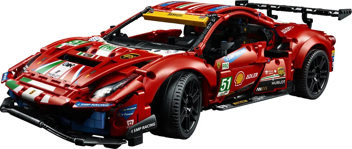 LEGO Technic 42125 Ferrari 488 GTE 'AF Corse #51' set, image 12