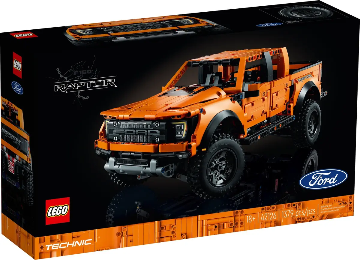 LEGO Technic 42126 Ford F-150 Raptor set, image 2