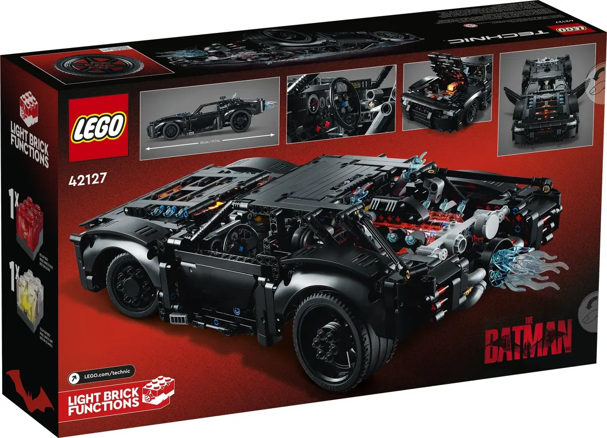 LEGO Technic 42127 The Batman - Batmobile set, image 10