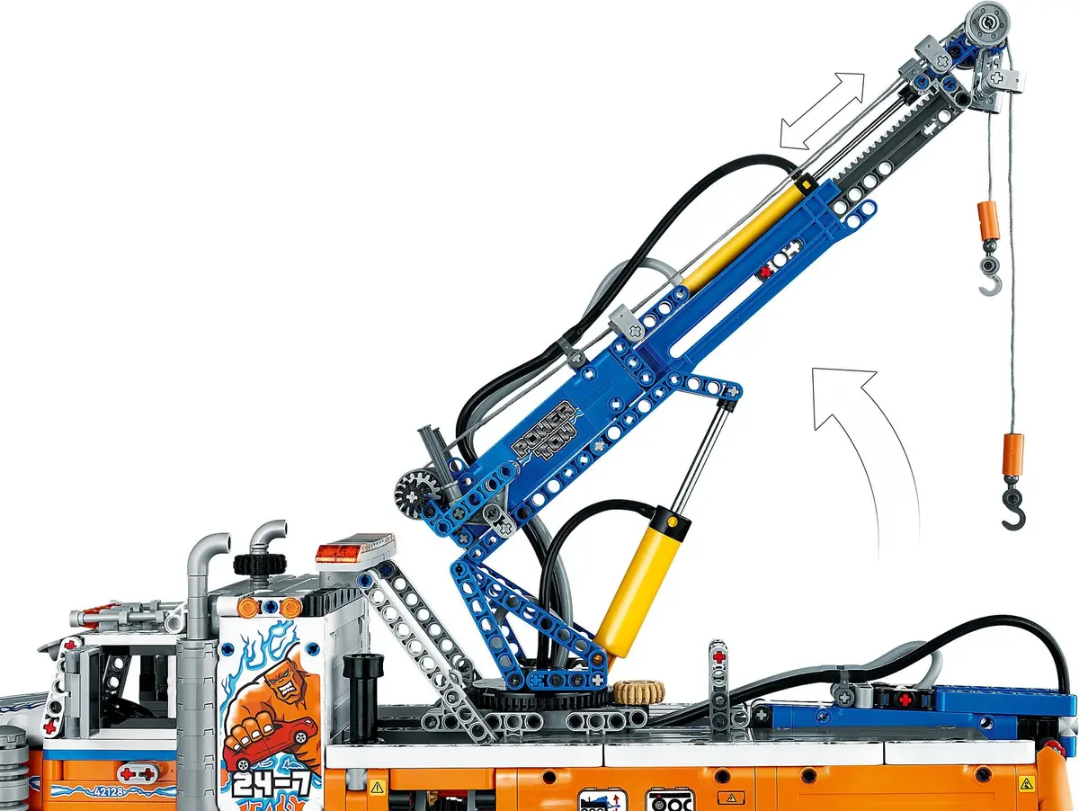 LEGO Technic 42128 Heavy-Duty Tow Truck set, image 14