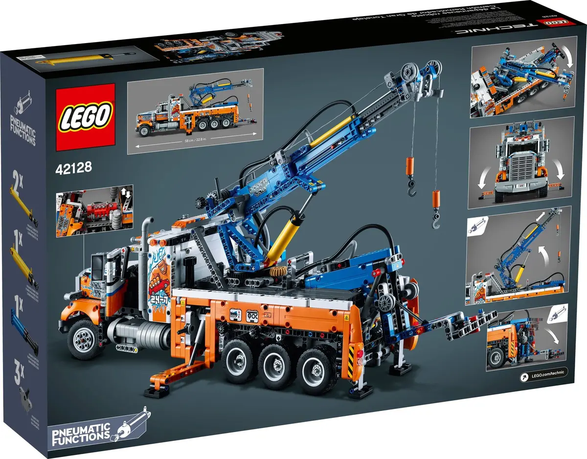 LEGO Technic 42128 Heavy-Duty Tow Truck set, image 3