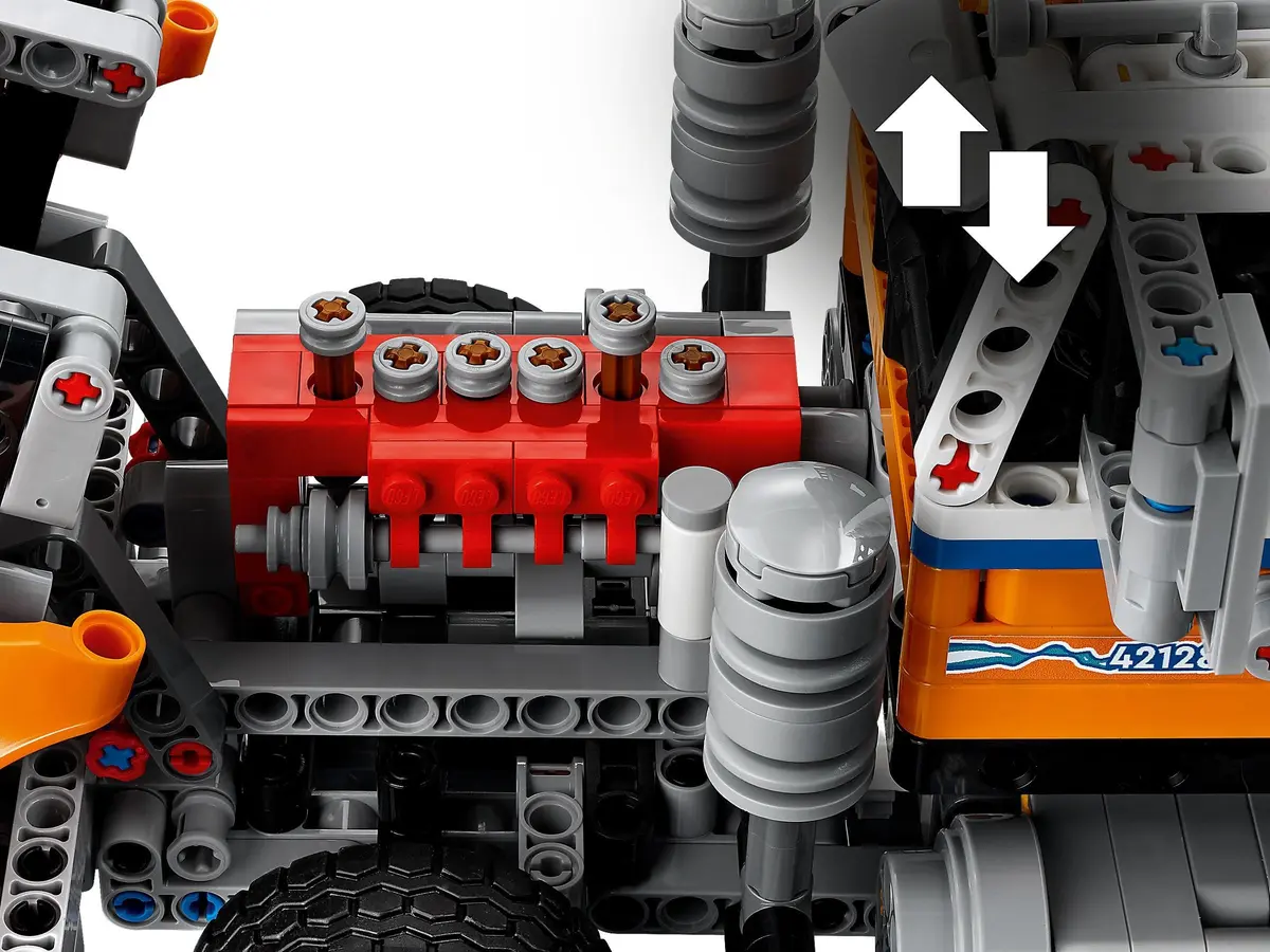 LEGO Technic 42128 Heavy-Duty Tow Truck set, image 17