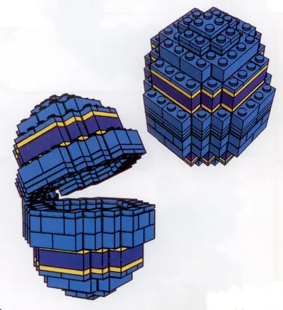 LEGO Promotional 4212852 Easter Egg Blue set