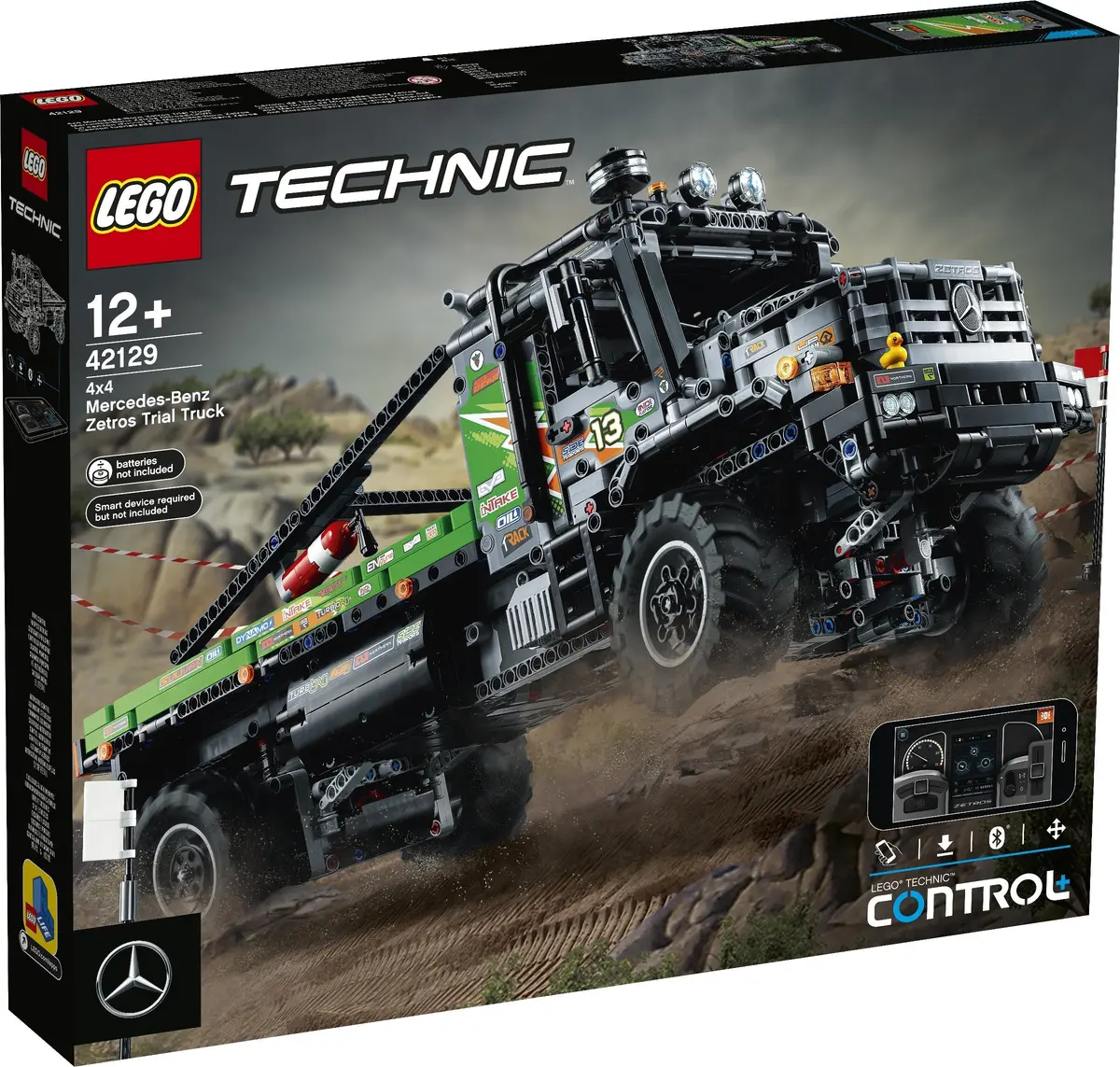 LEGO Technic 42129 4x4 Mercedes-Benz Zetros Trial Truck set, image 9