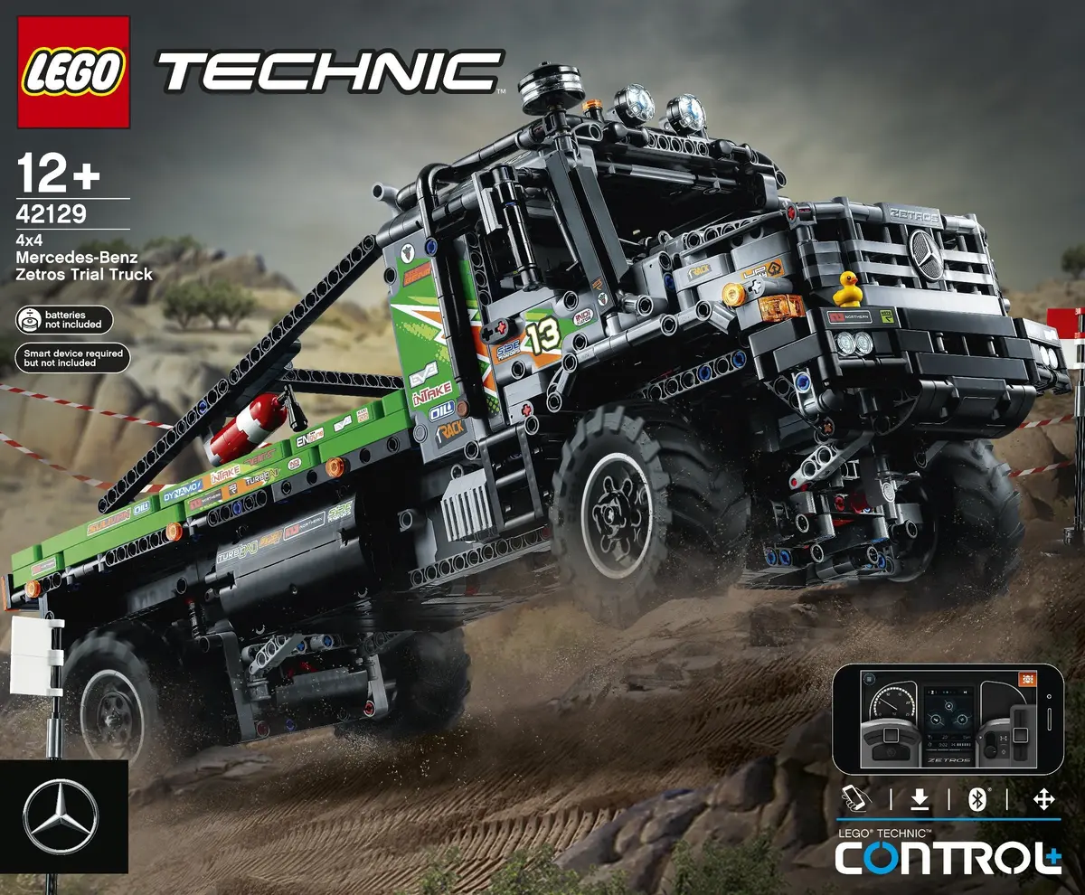 LEGO Technic 42129 4x4 Mercedes-Benz Zetros Trial Truck set, image 10