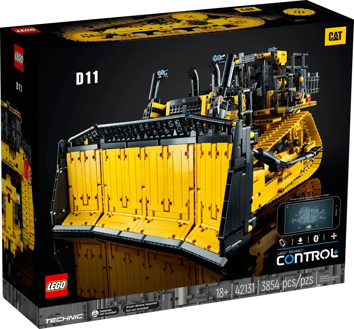 LEGO Technic 42131 Cat D11 Bulldozer set, image 2