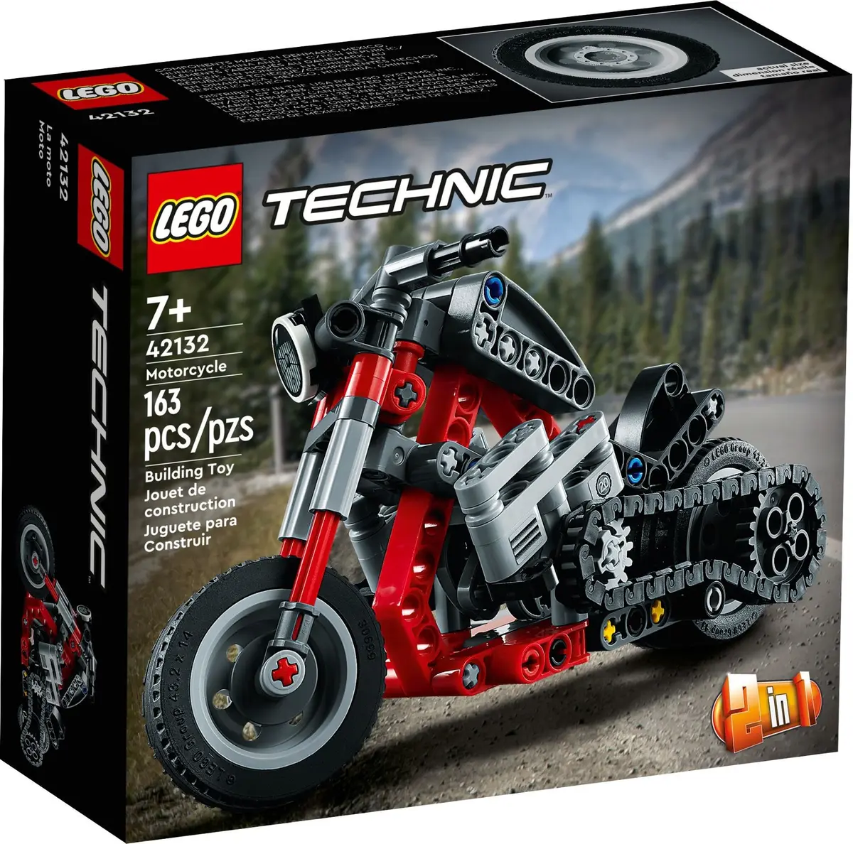 LEGO Technic 42132 Motorcycle set, image 2