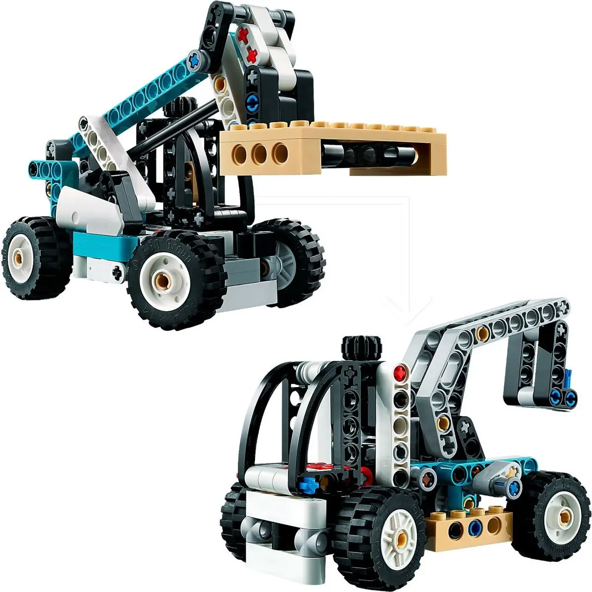 LEGO Technic 42133 Telehandler set, image 5
