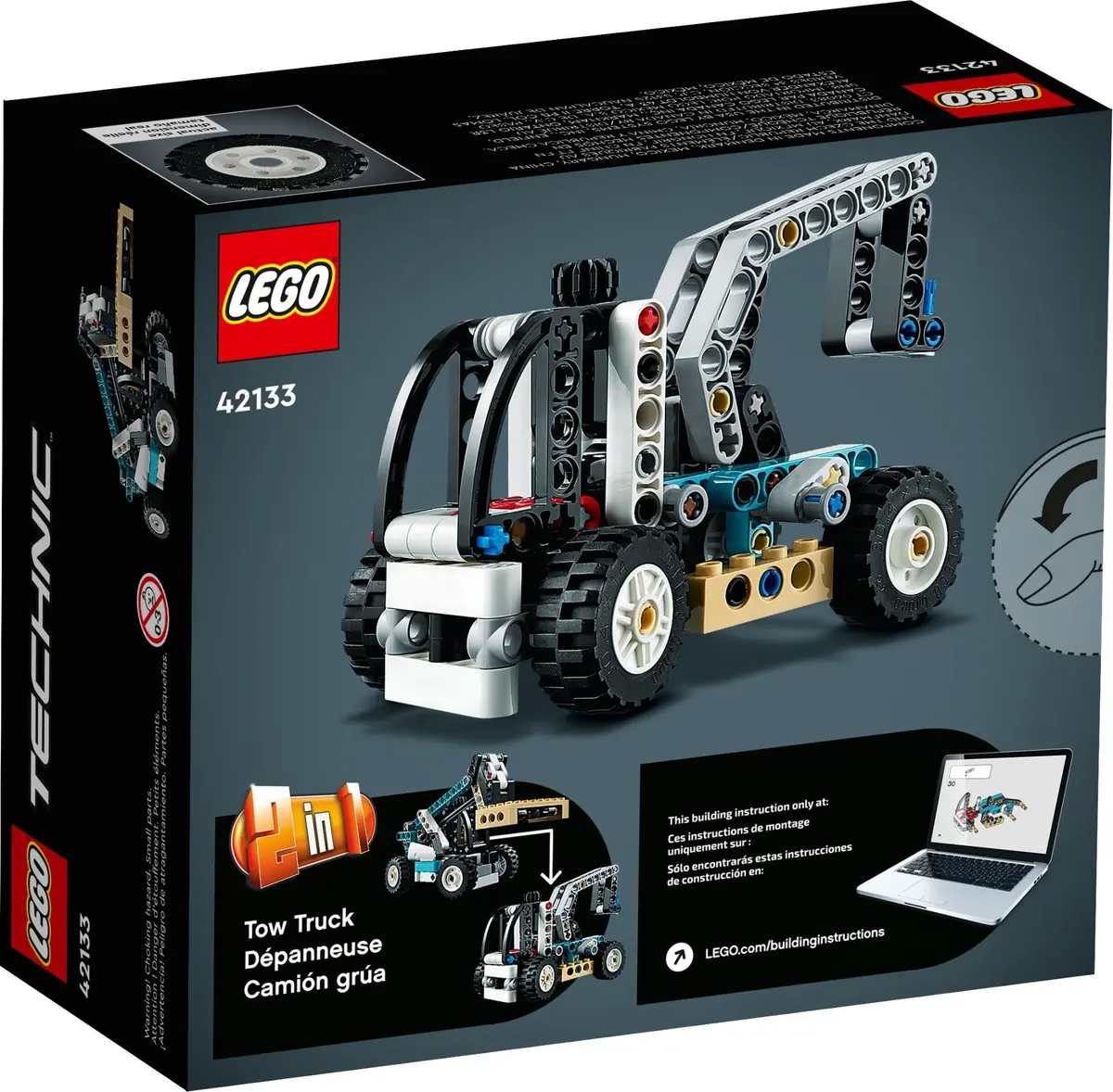 LEGO Technic 42133 Telehandler set, image 6