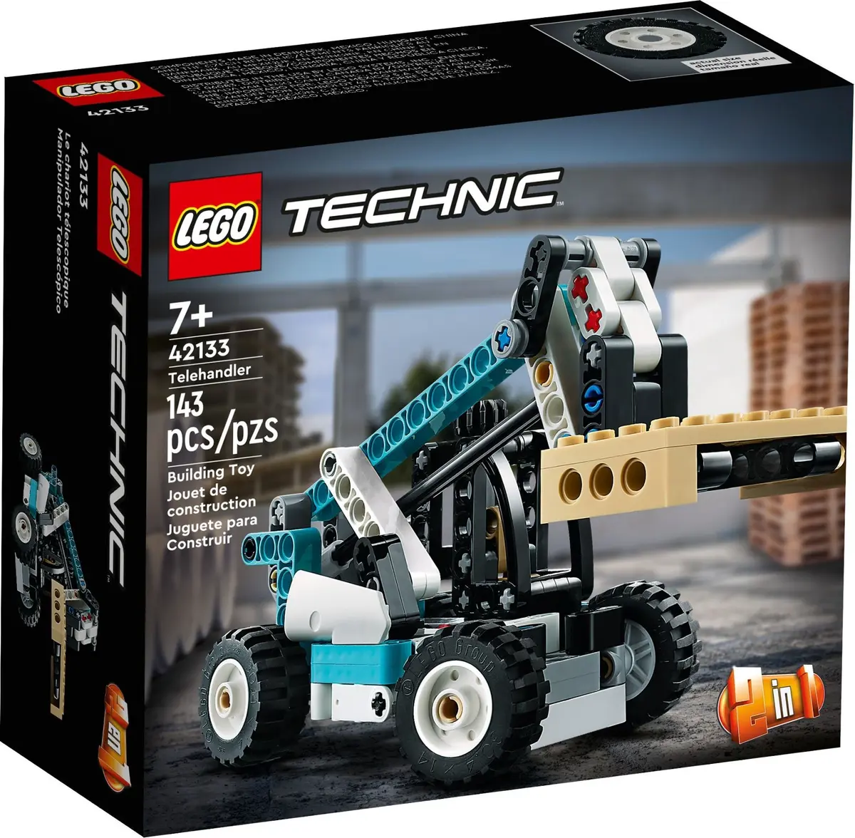 LEGO Technic 42133 Telehandler set, image 2