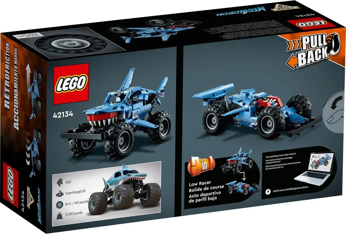 LEGO Technic 42134 Monster Jam Megalodon set, image 7