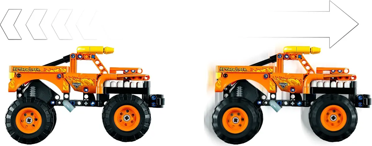 LEGO Technic 42135 Monster Jam El Toro Loco set, image 6