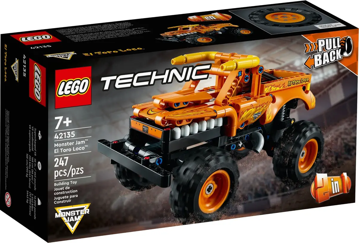 LEGO Technic 42135 Monster Jam El Toro Loco set, image 2
