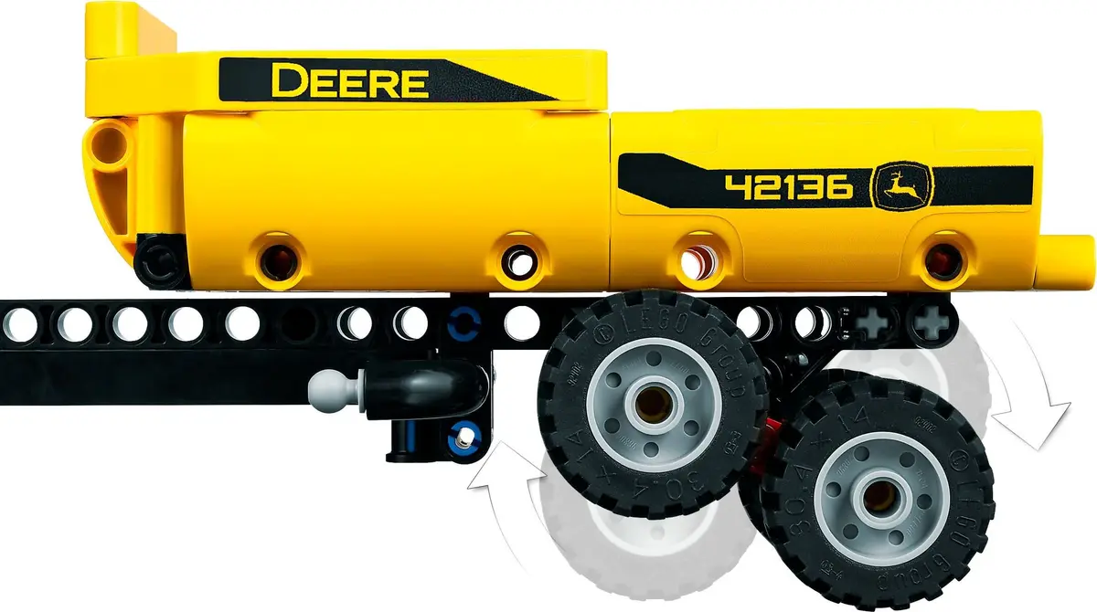 LEGO Technic 42136 John Deere 9620R 4WD Tractor set, image 6