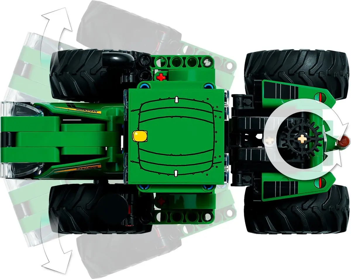 LEGO Technic 42136 John Deere 9620R 4WD Tractor set, image 5