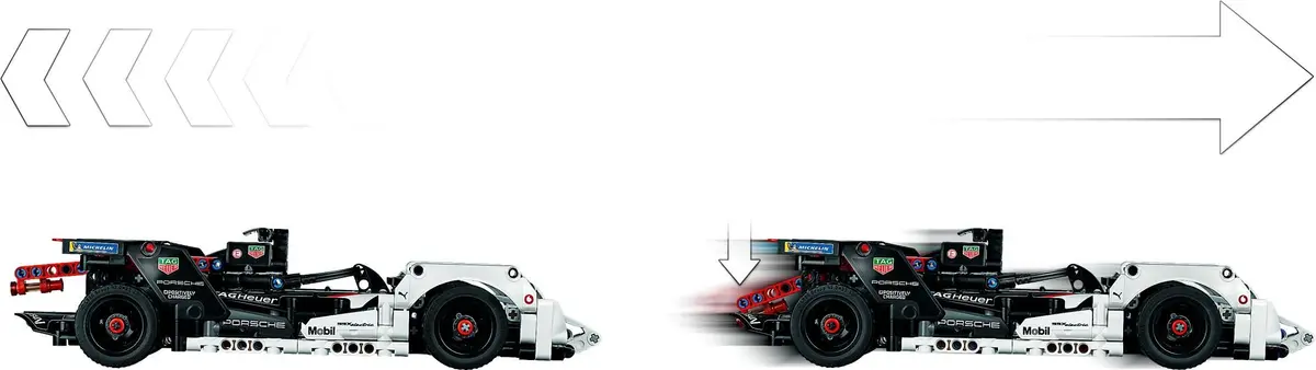 LEGO Technic 42137 Formula E Porsche 99x Electric set, image 6