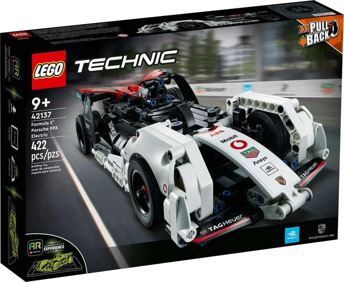 LEGO Technic 42137 Formula E Porsche 99x Electric set, image 2