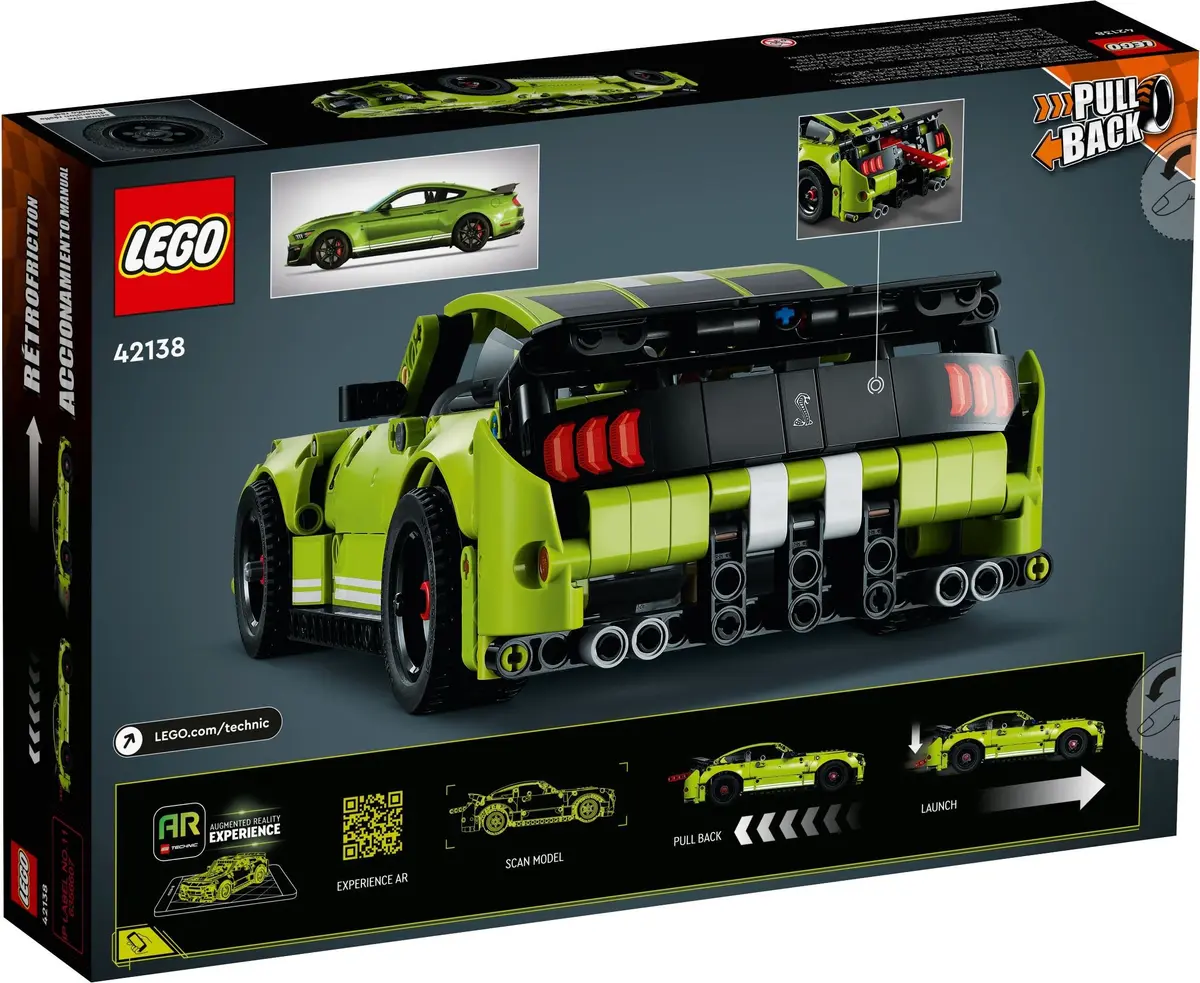 LEGO Technic 42138 Ford Mustang Shelby GT500 set, image 7