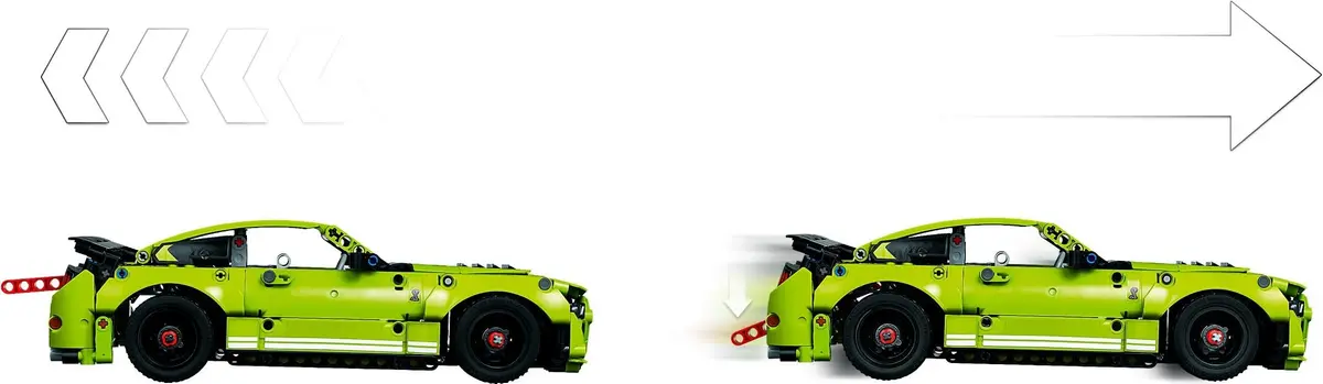 LEGO Technic 42138 Ford Mustang Shelby GT500 set, image 6