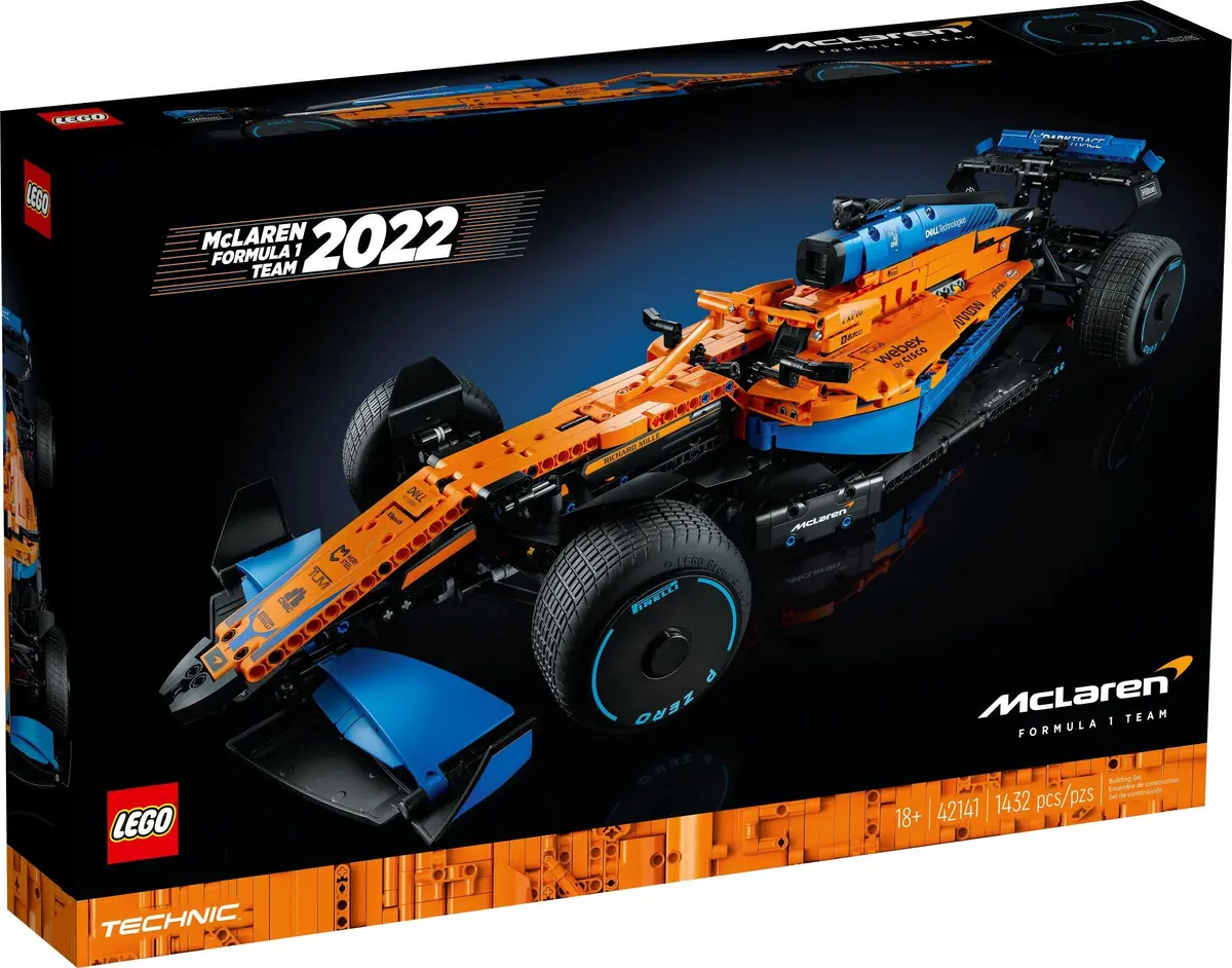 LEGO Technic 42141 McLaren Formula 1 Race Car set, image 2