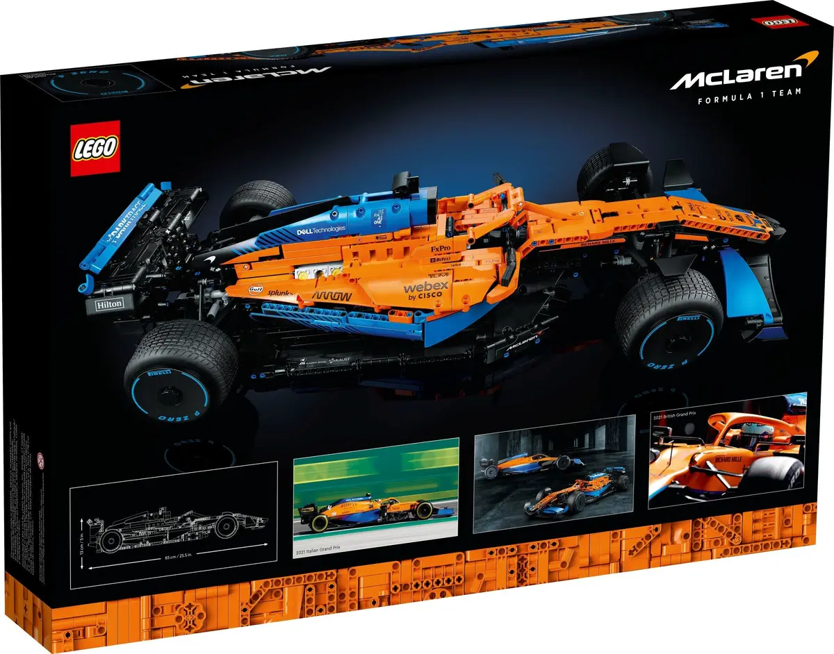 LEGO Technic 42141 McLaren Formula 1 Race Car set, image 6