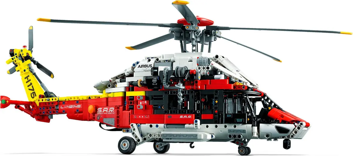 LEGO Technic 42145 Airbus H175 Rescue Helicopter set, image 3